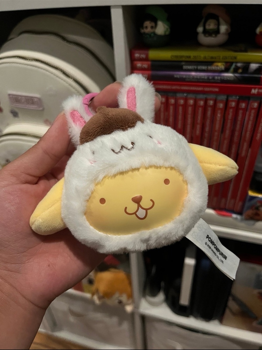Miniso: Pompompurin x Powder Bag Charm